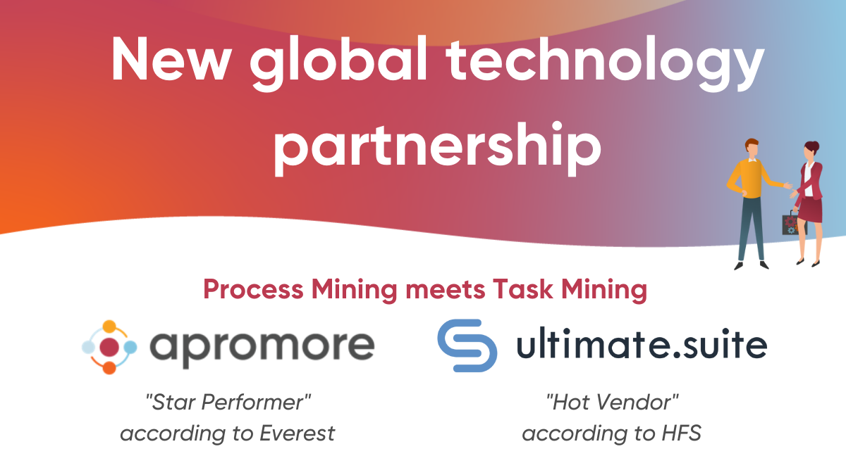 Press Release: Apromore Joins Forces with UltimateSuite to Combine Best-of-Breed Process Mining and Task Mining Capabilities