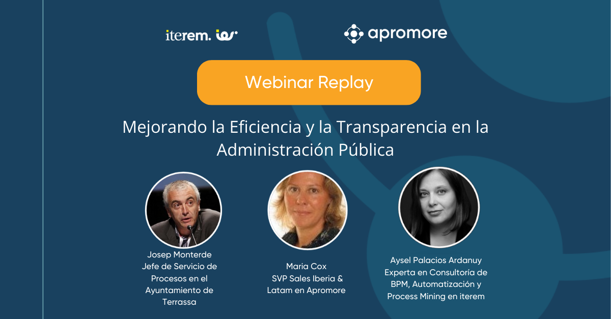 Webinar Replay: Improving Efficiency and Transparency in the Public Sector