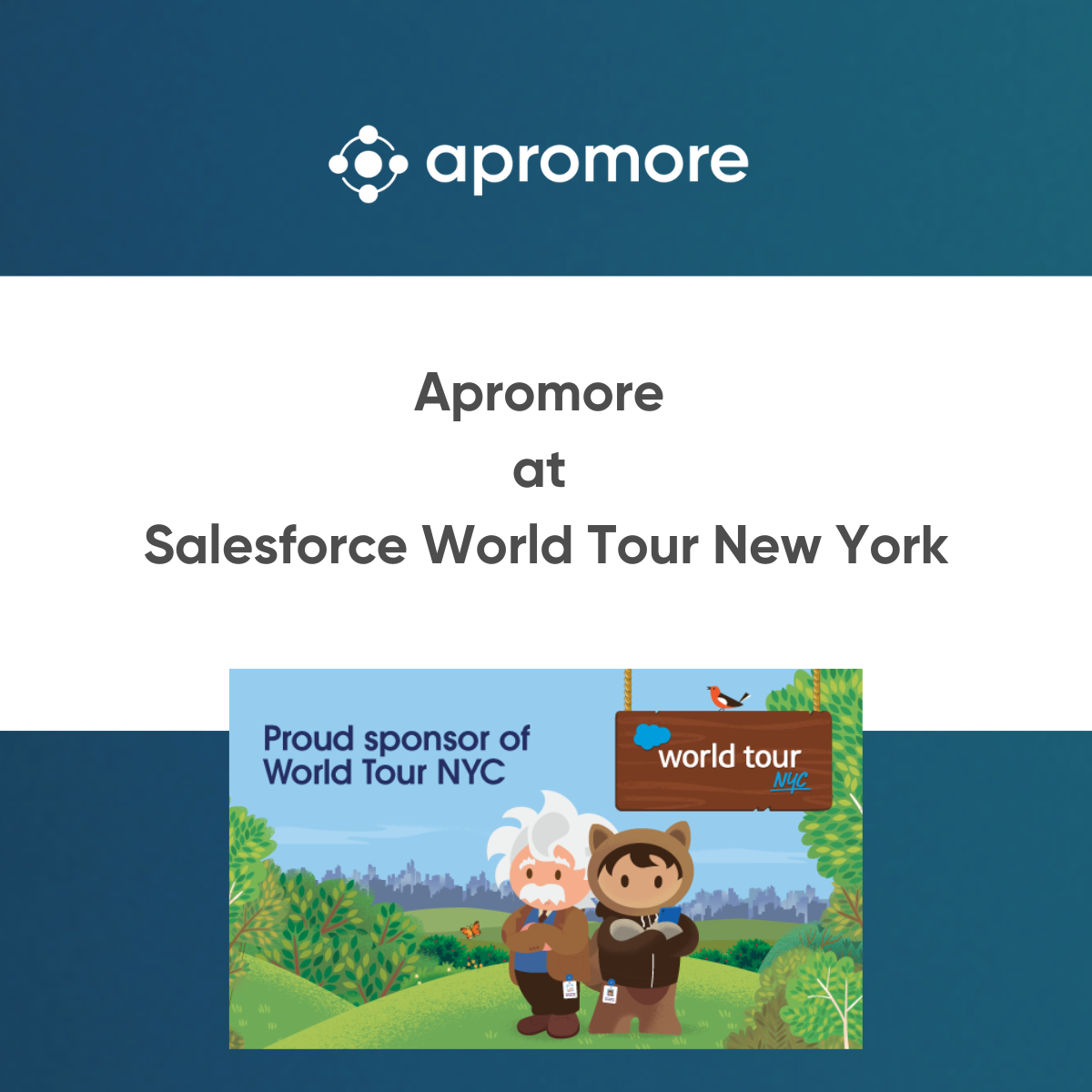 Apromore at Salesforce World Tour New York