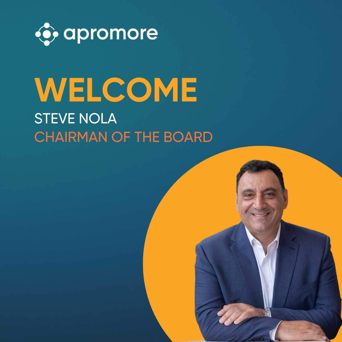Apromore Names Steve Nola Chairman of the Board