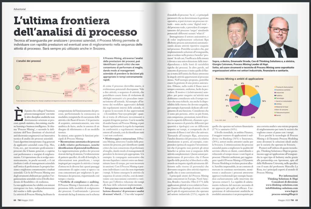 Apromore Featured on Ticino Management