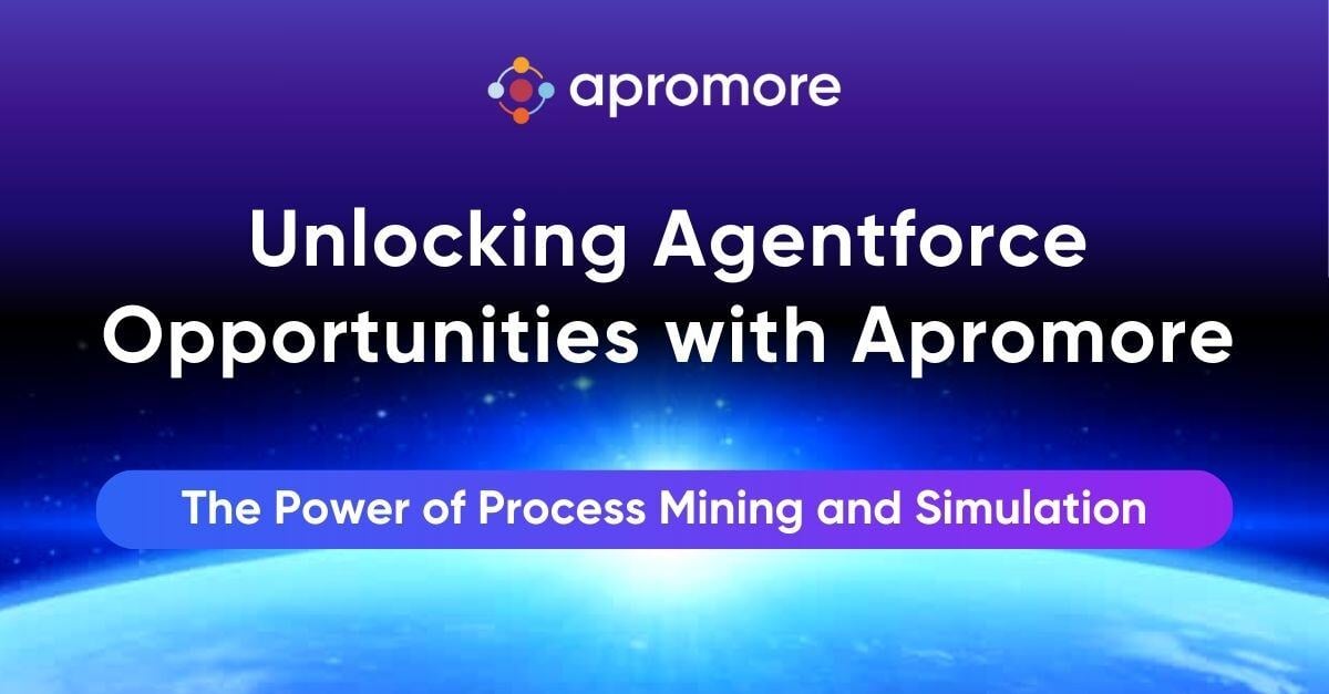 Unlocking Agentforce Opportunities with Apromore: The Power of Process Mining and Simulation